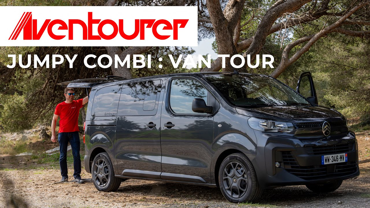AVENTOURER ORIGIN JUMPY COMBI | Van tour complet de notre Van am&eacute;nag&eacute; ultra polyvalent
