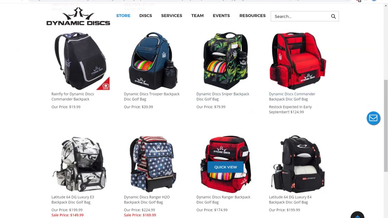 Disc Golf Bags: A Look at Backpacks, Shoulder Bags and Carts!