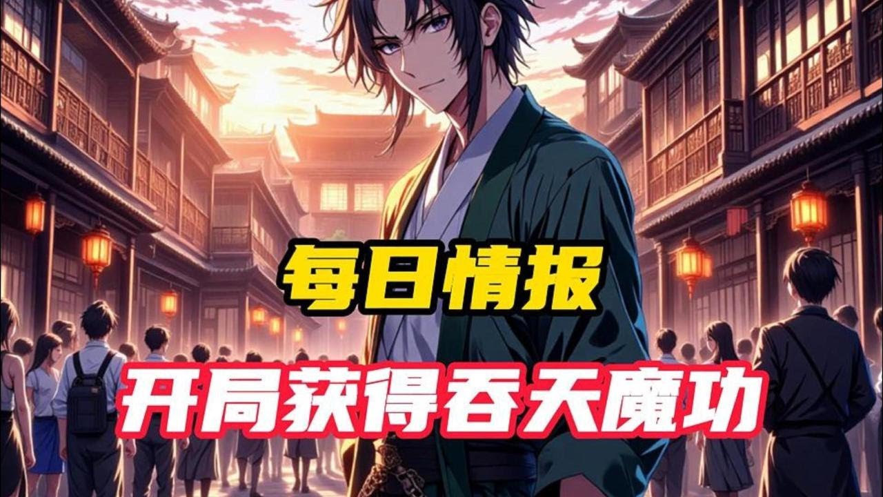 《每日情报，开局获得吞天魔功》第1~108集，王腾穿越到了强者为尊的玄幻世界，可因为资质有限，沦为了‘世人’眼里的废物，并被扔到了一座偏僻小城。 好在觉醒了每日情报系统。 #動漫 #玄幻小说