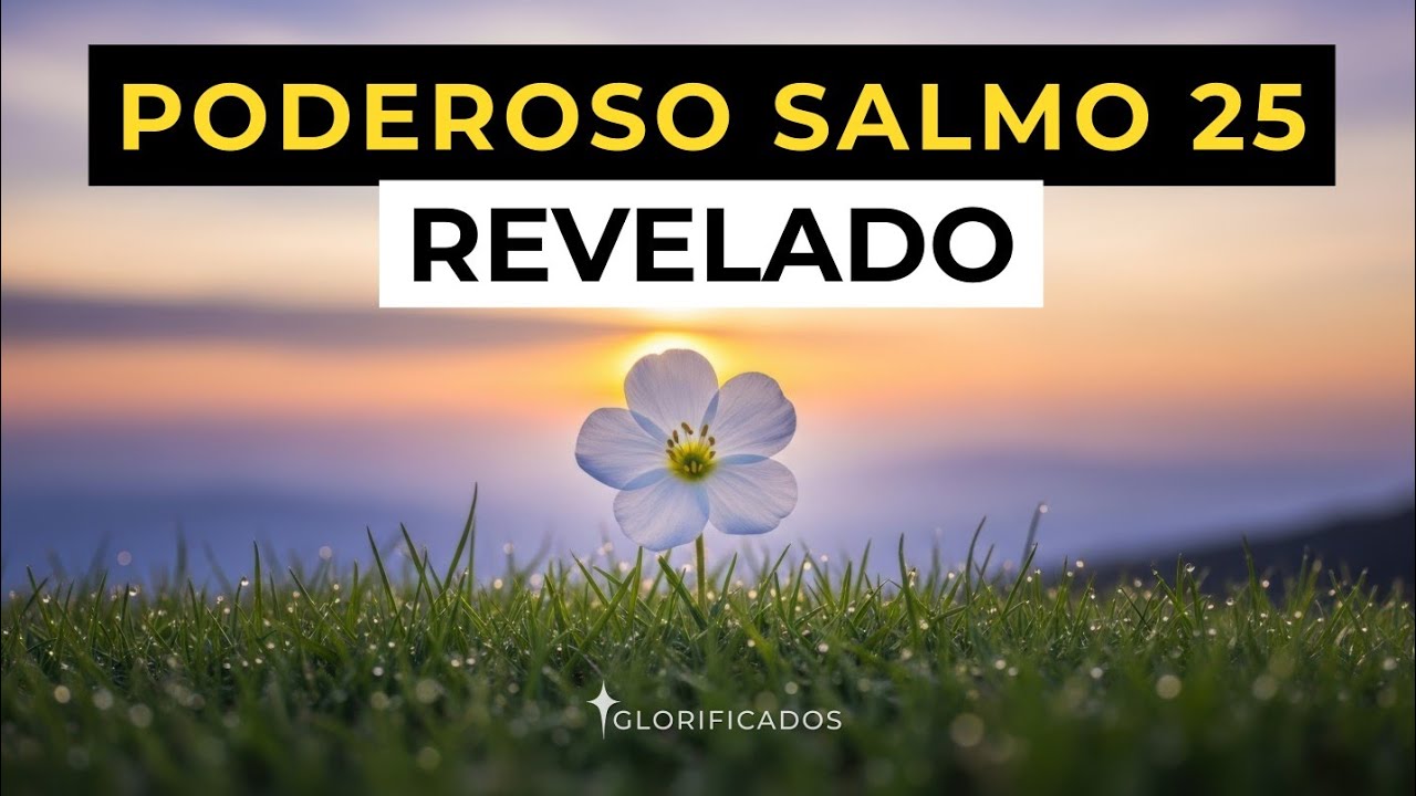 El PODER del Salmo 25 VERSOS 4 y 5 que te abrirá Puertas de Sabiduría - Oración devocional de HOY 🙏
