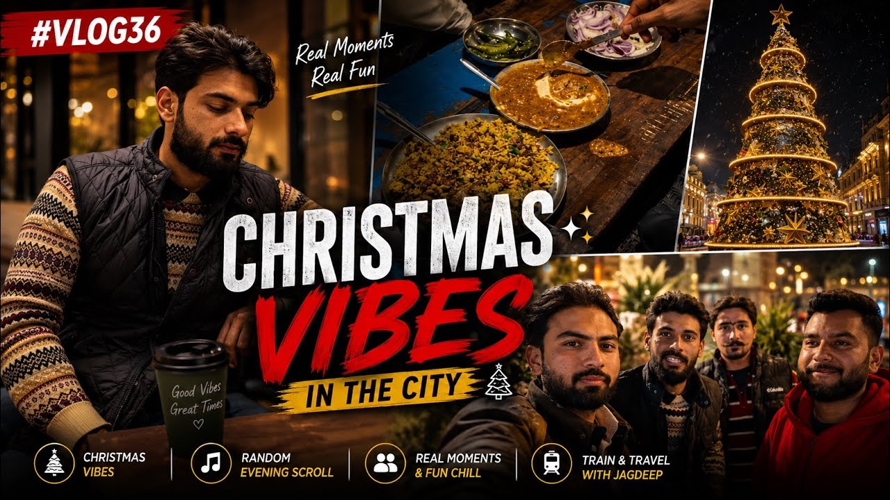 Christmas Vibes in the City | Random Evening Scroll | Real Moments & Fun Chill
