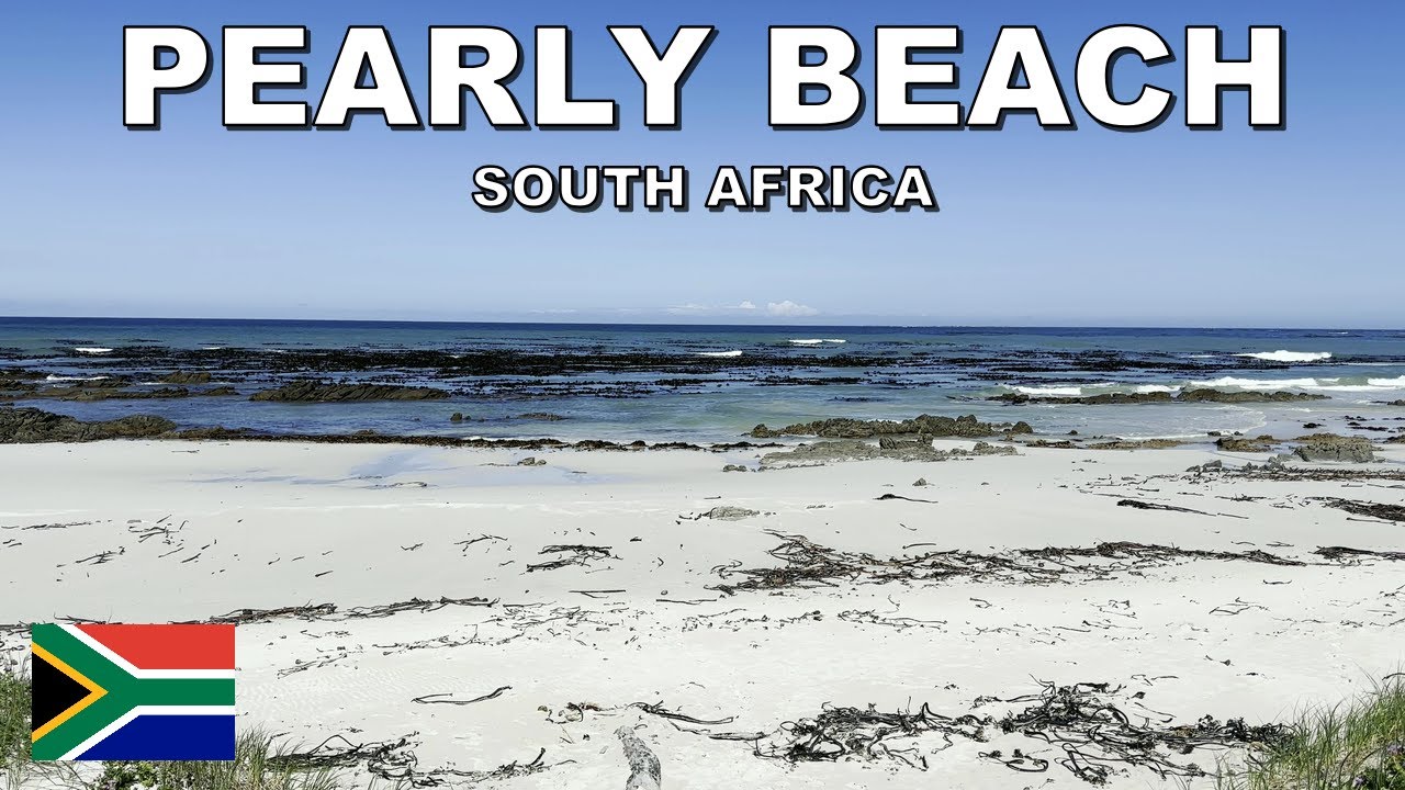 DRIVING around PEARLY BEACH in SOUTH AFRICA * 4K (60fps)