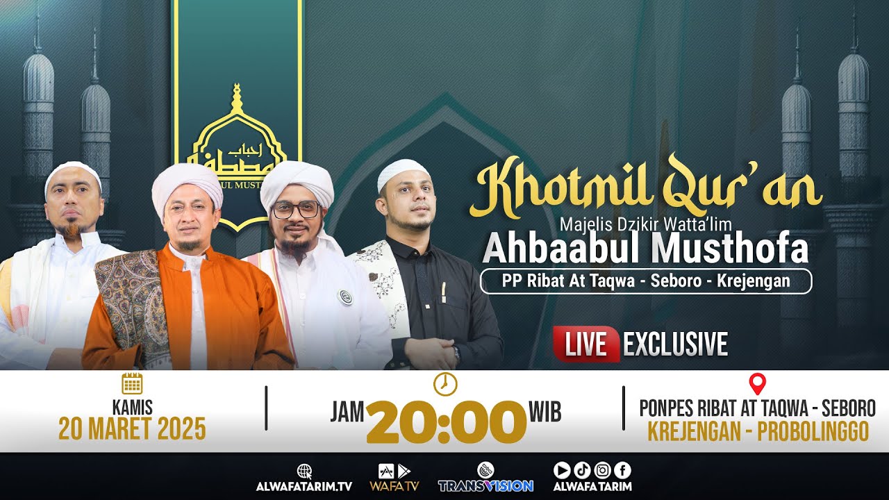 KHOTMIL QUR'AN MAJELIS AHBAABUL MUSTHOFA, PP. RIBATH AT TAQWA 