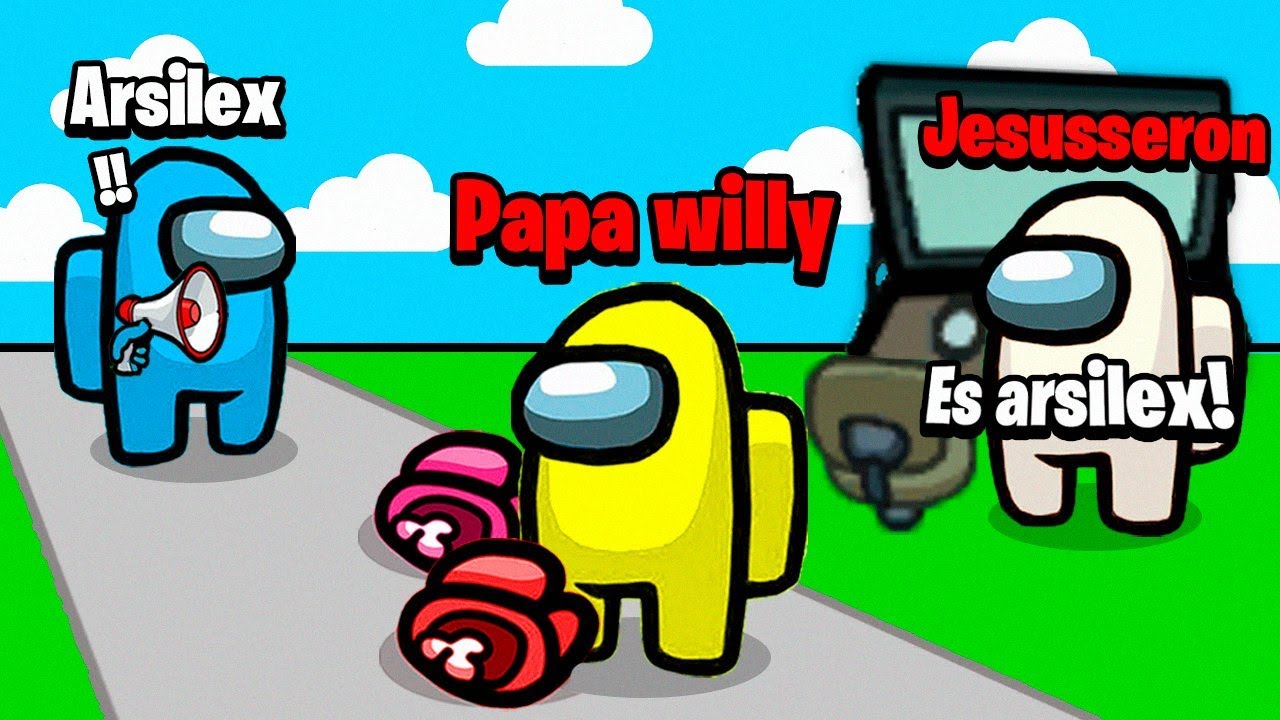 *LA MEJOR JUGADA en CAMARAS con WILLY AMONG US DOBLE KILL*