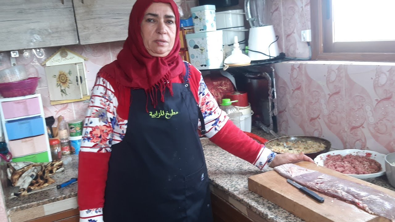 طيحان معمر بالكفتة بالطريقة المزابية كيجي بنين وساهل في التحضير