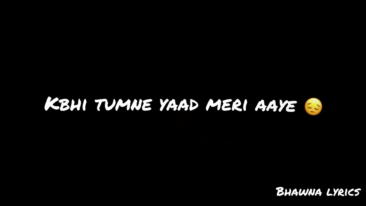Kabhi Tumhe Yaad Meri Aaye 🥺💔 || Sad Status || #sadatatus #youtube #broken #lyrics