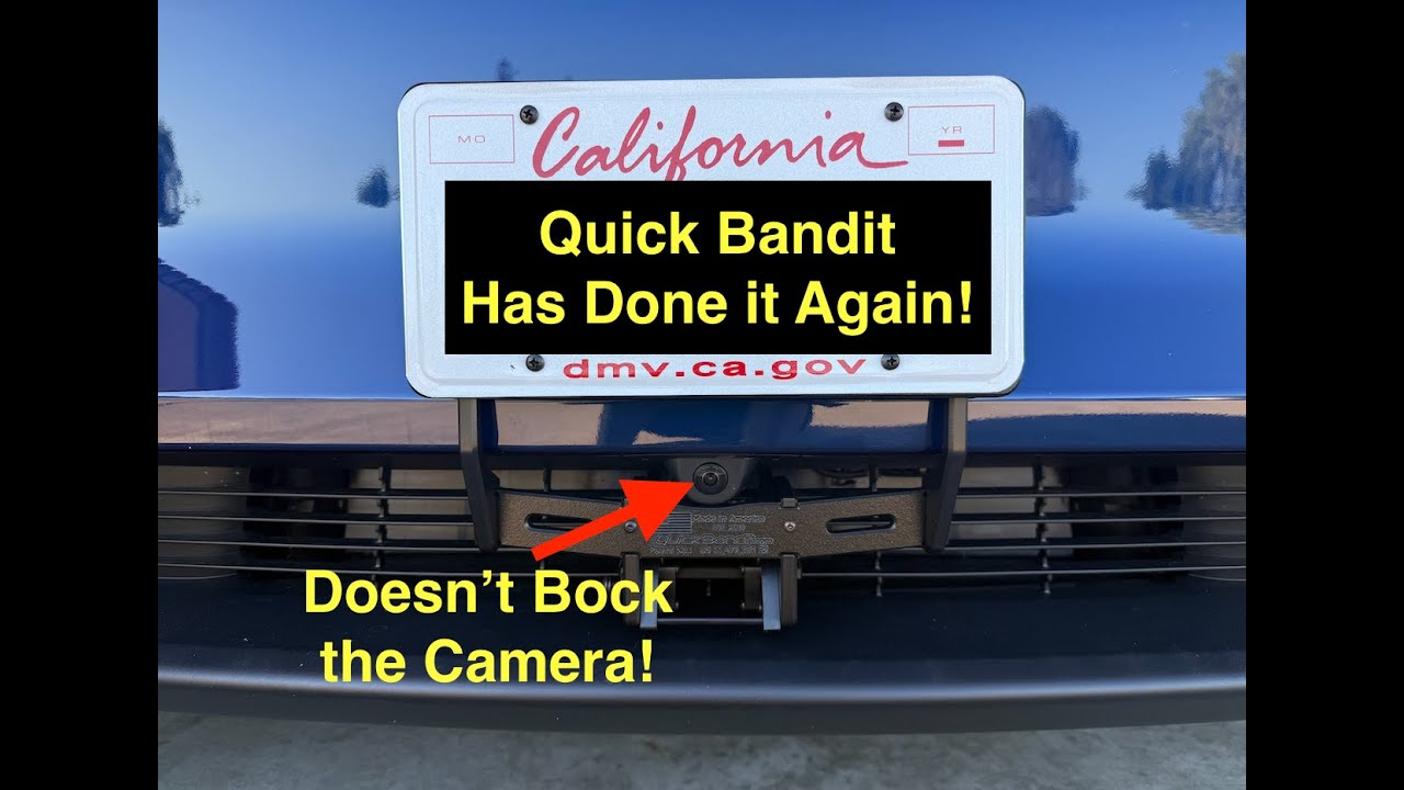Quick Bandit Front License Plate