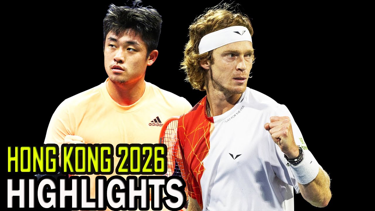Andrey Rublev vs Yibing Wu Round 2 || Hong Kong 2026