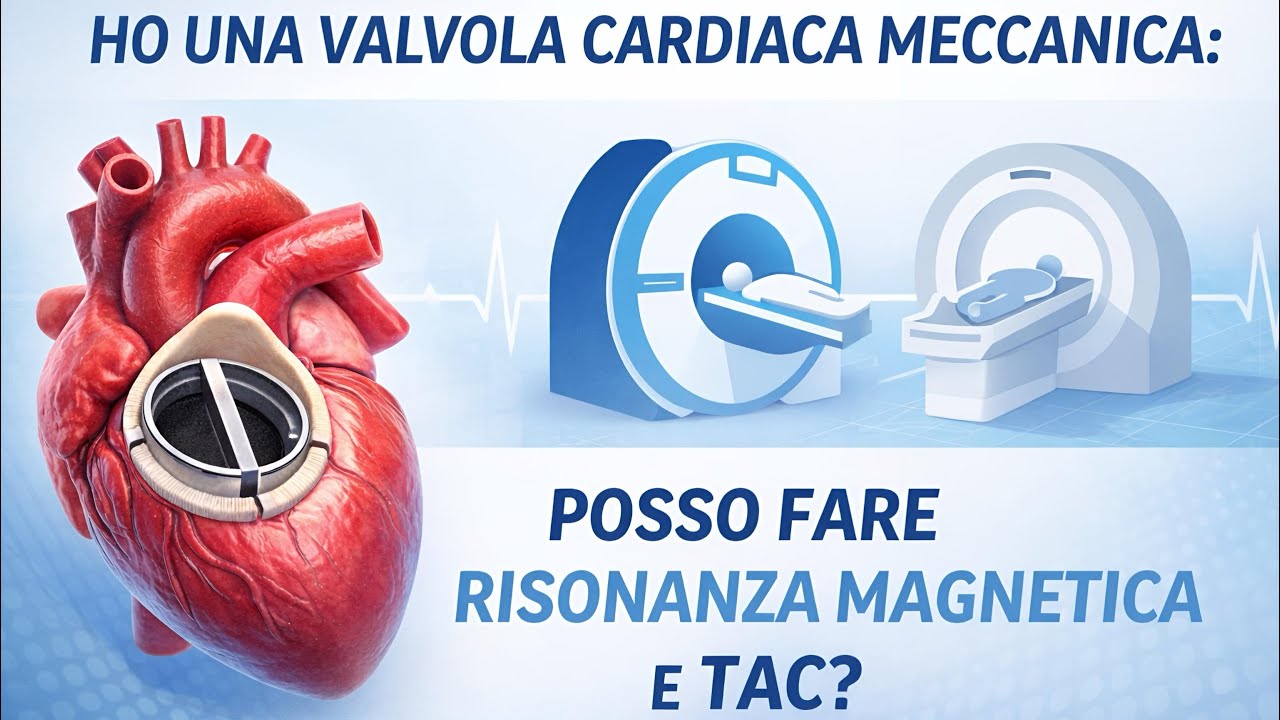 HO UNA VALVOLA CARDIACA MECCANICA: POSSO FARE RISONANZA MAGNETICA E TAC?