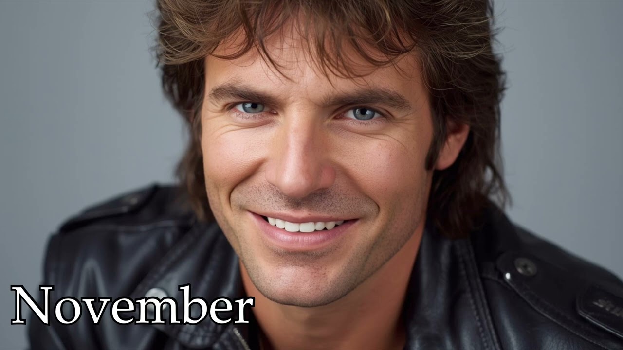 November – 80s Style Power Ballad | Romantic Retro Love Song (Male Vocal)