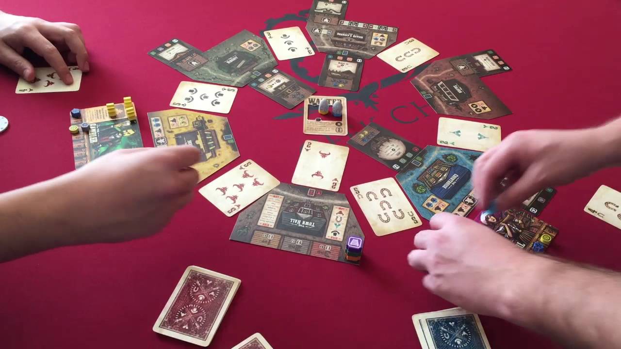 Tiny Epic Western full gameplay w/ 2 players (PROTOTYPE)