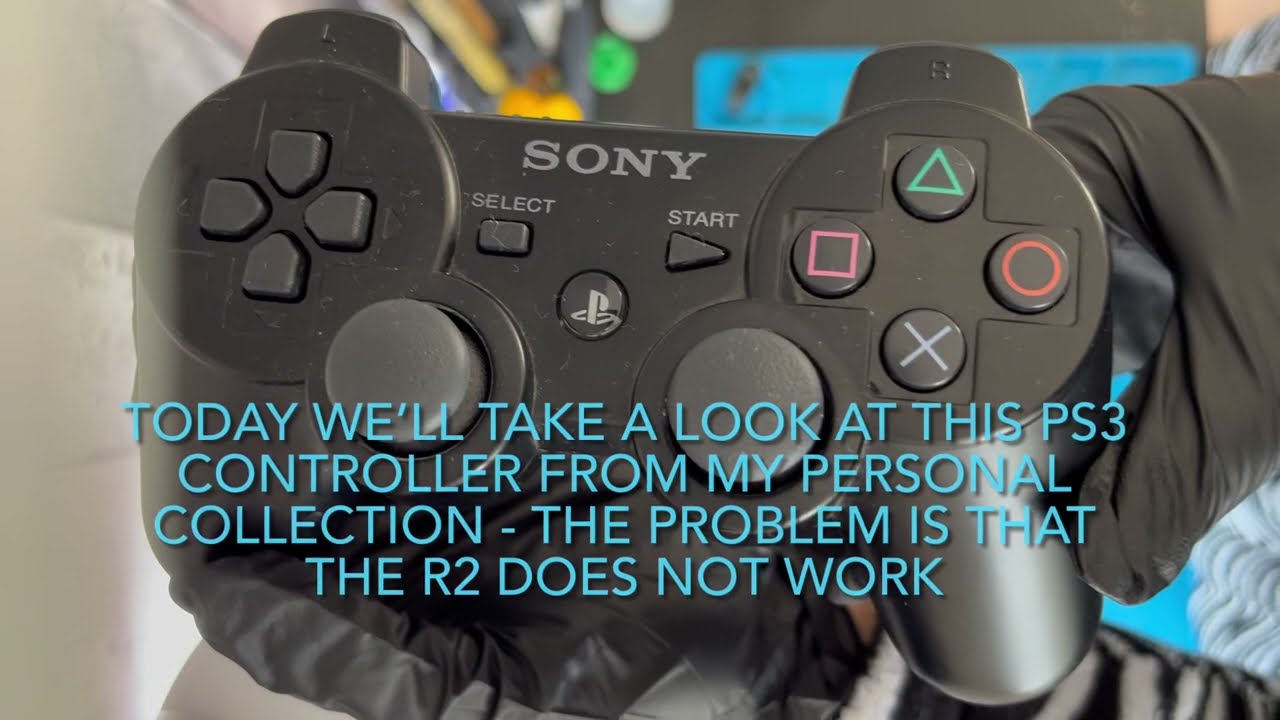 PS3 controller has a faulty R2 button - how to fix it?