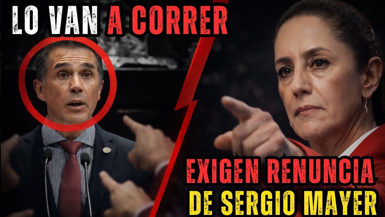 Exigen RENUNCIA CONTRA Sergio Mayer