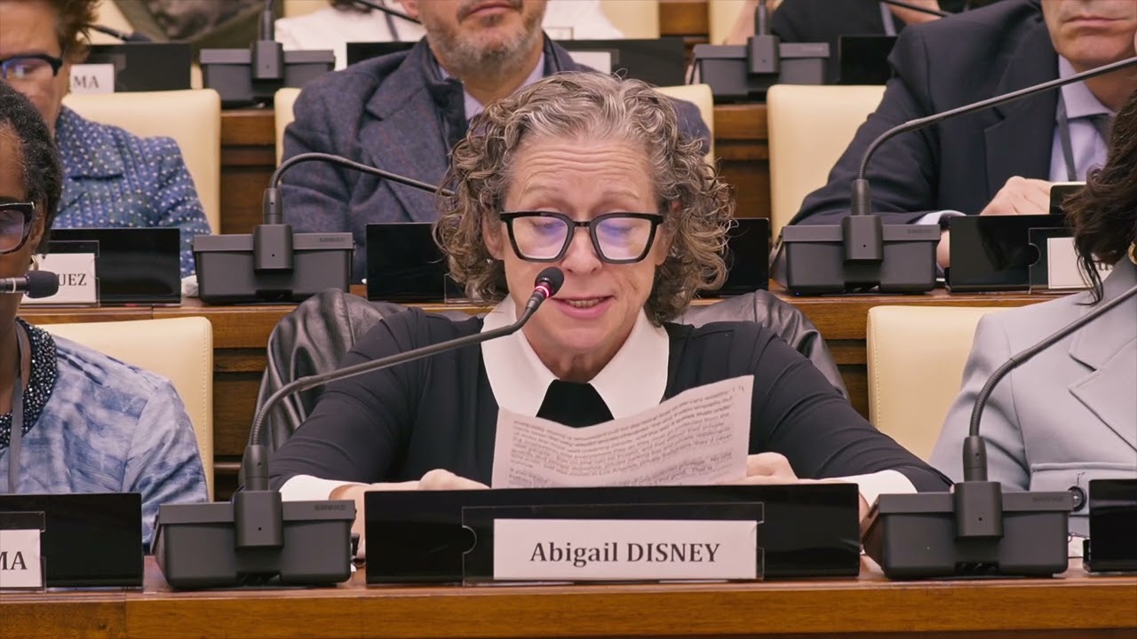 Patriotic Millionaire Abigail Disney at 