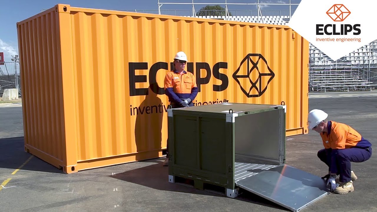 Joint Modular Intermodal Container (JMIC) Setup Demonstration