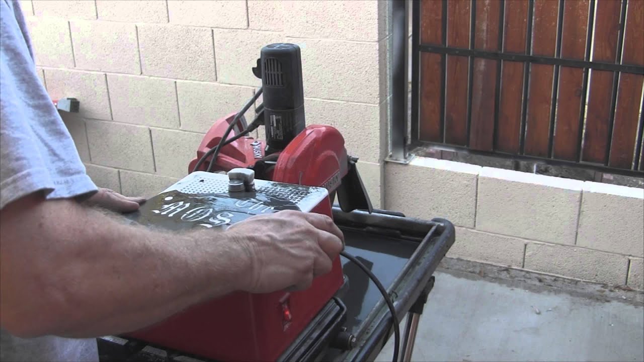 Cutting and Shaping Slate