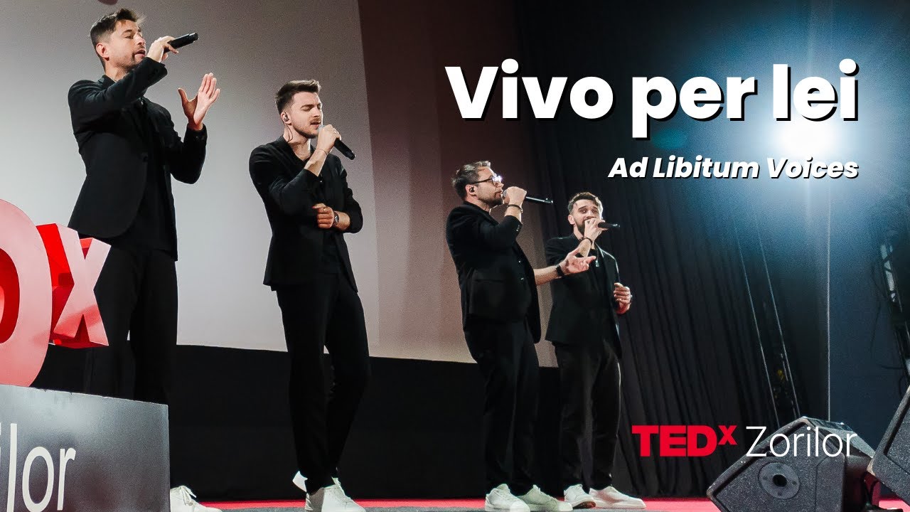Vivo per lei | Ad Libitum Voices | TEDxZorilor