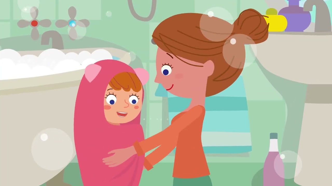 Das Badelied! Lass uns schwimmen – Lustige Lieder über Baden und Hygiene – Kote TV – Cartoons