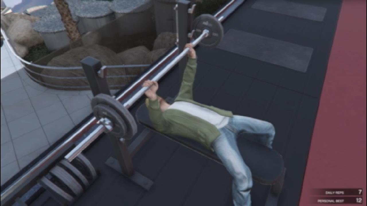 Working Out In GTA Online