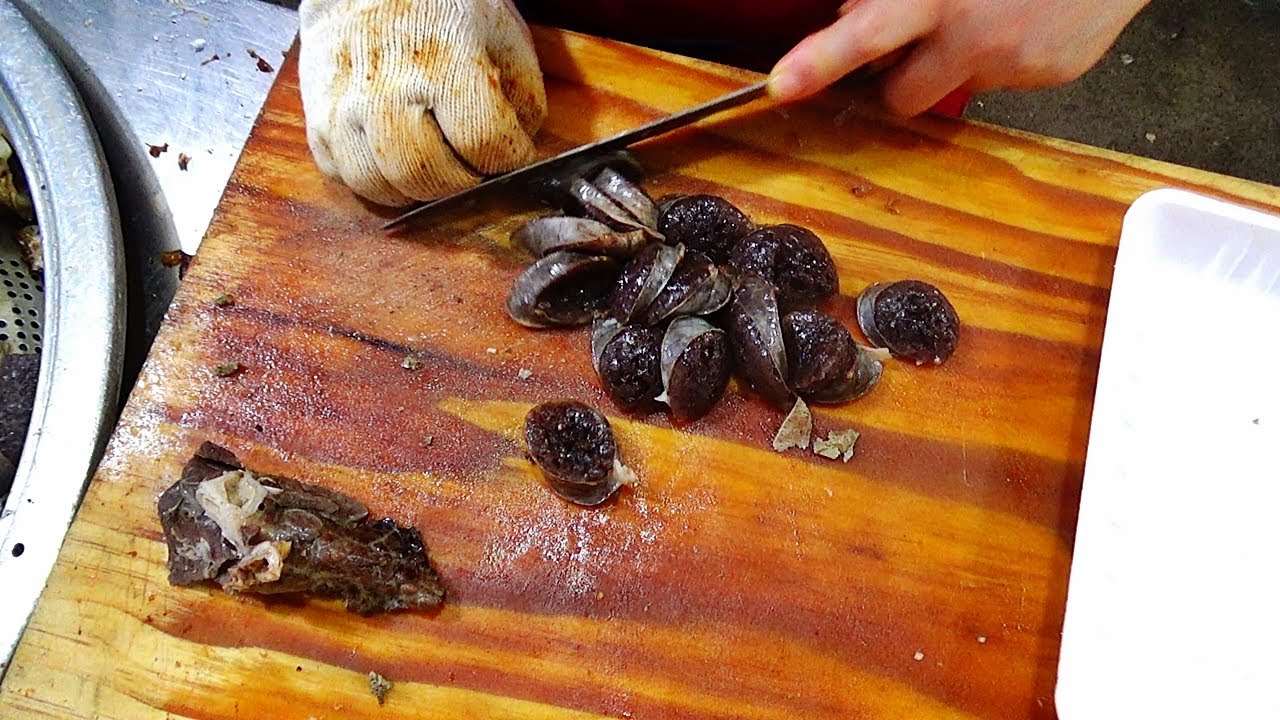 통영 중앙시장 순대 내장 족발 맛집 정화순대 sundae Korean blood sausage intestines Pigs' Feet Jokbal Korean street food