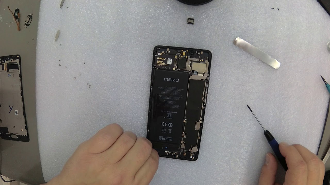 Meizu Pro 7 Plus Disassembly,Screen Repair,Battery Replace,Home Button Take Apart