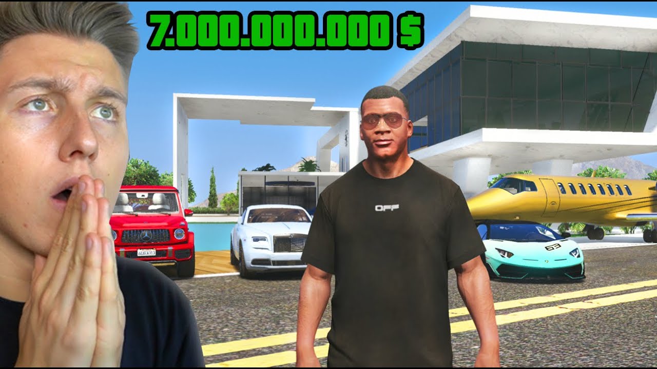 GTA 5 als MILLIARDÄR spielen! (Extrem Reich)