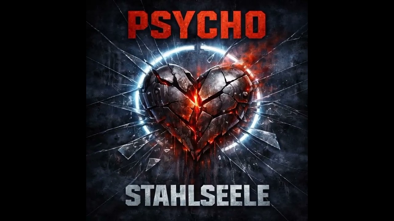 PSYCHO -  ist ein kompromissloser Industrial-Metal-Track über innere Zerrissenheit, Wahnsinn. 