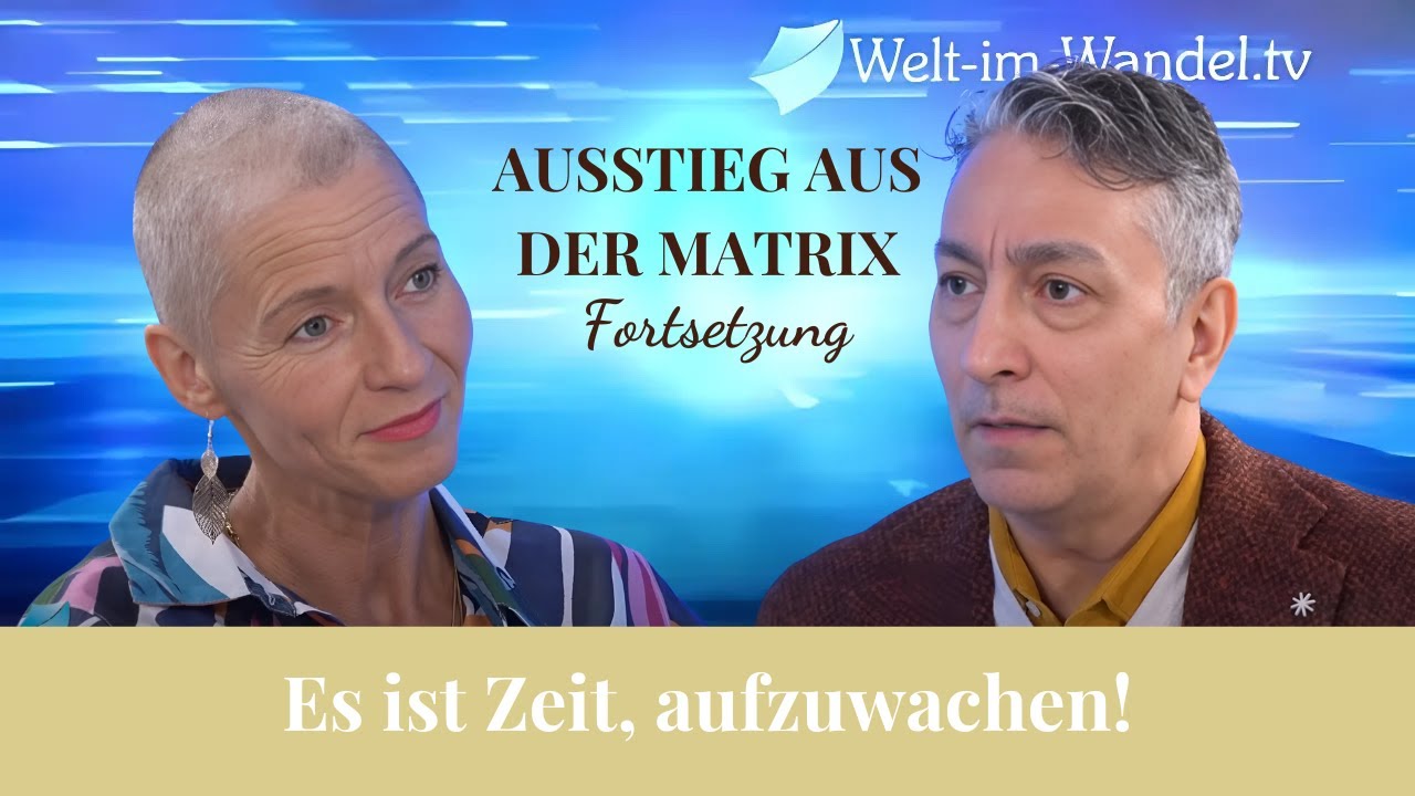 Ausstieg aus der Matrix: So befreist Du Dich aus ihr | Saeed Habibzadeh und Peggy Rockteschel