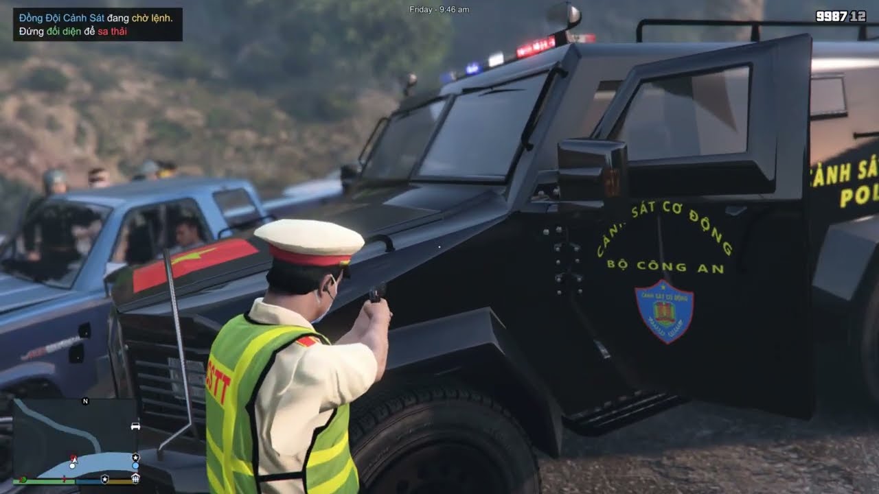 GTAV - LSPDFR VIETNAM - POLICE CHASE CRIMINALS TRANSPORTING PROHIBITED SUBSTANCES AND WEAPONS