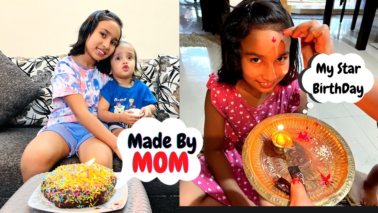 Cake Made for Pari on Her Star ⭐️ Birthday