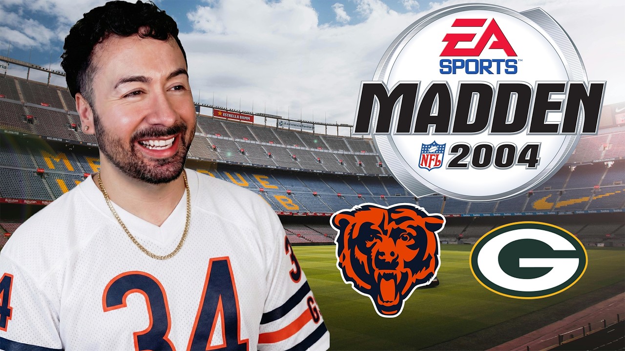 Crushing Team Voldemort | Bears Madden 2004 Franchise Week 3 vs Packers