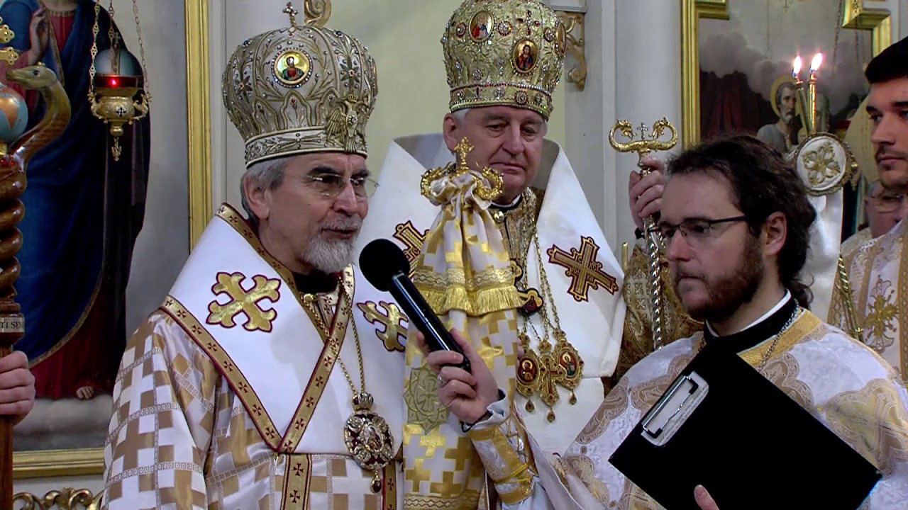 Archijerejská sv. liturgia pri príležitosti predstavenia nového apoštolského administrátora