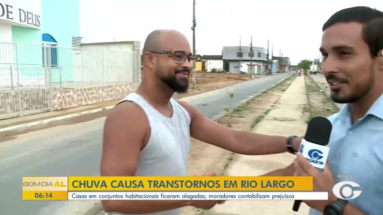 Chuvas provocam alagamentos e invadem casas em Rio Largo - 02/03/2026