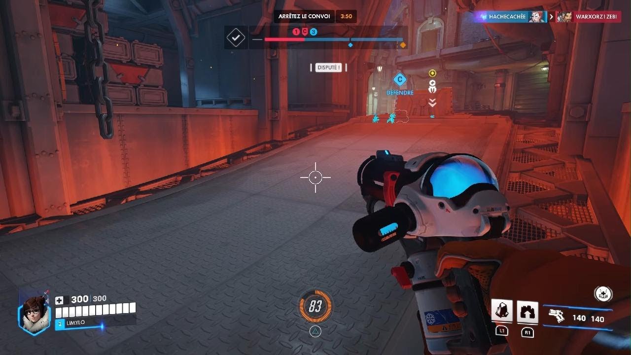Overwatch partie rapide avec zenzen avec Mei