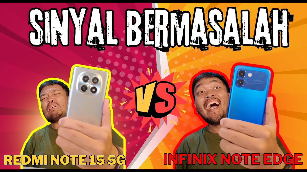 Jangan Salah ! 2 Alasan Fatal NGGAK Pilih Redmi Note 15 5G dibanding Infinix Note Edge 5G