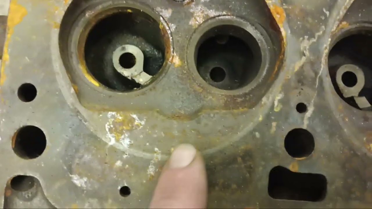 Comparsion between Olds Heads 403 and 350