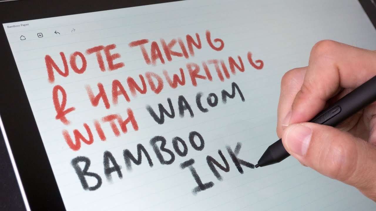 Wacom Bamboo Ink for Note Taking & Handwriting