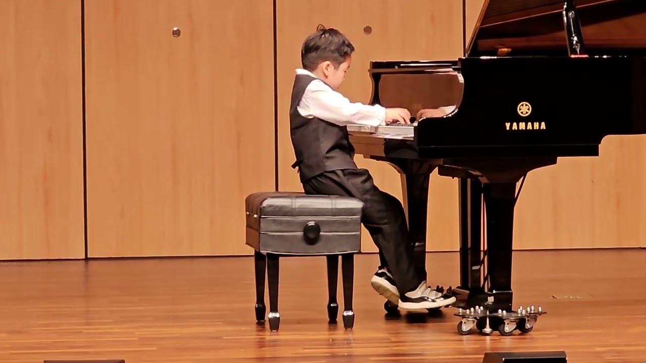 한영영재음악콩쿨 유치부 7세 대상. 티타늄 토카타 (Titanium Toccata)
