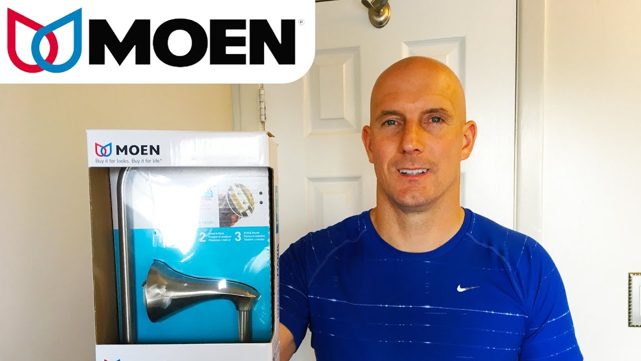 Toilet Paper Holder Installation (4K) Moen MY1509BN