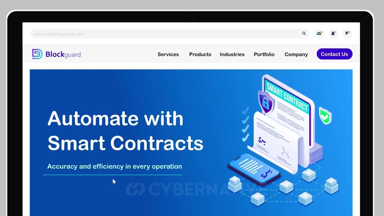 BlockGuard Revolutionizing Blockchain Management  2D Animated Explainer