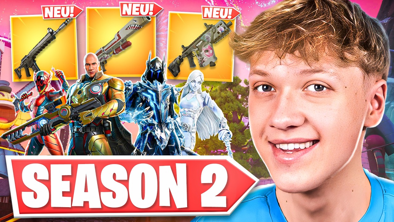 FORTNITE SEASON 2 IST DA! 😍