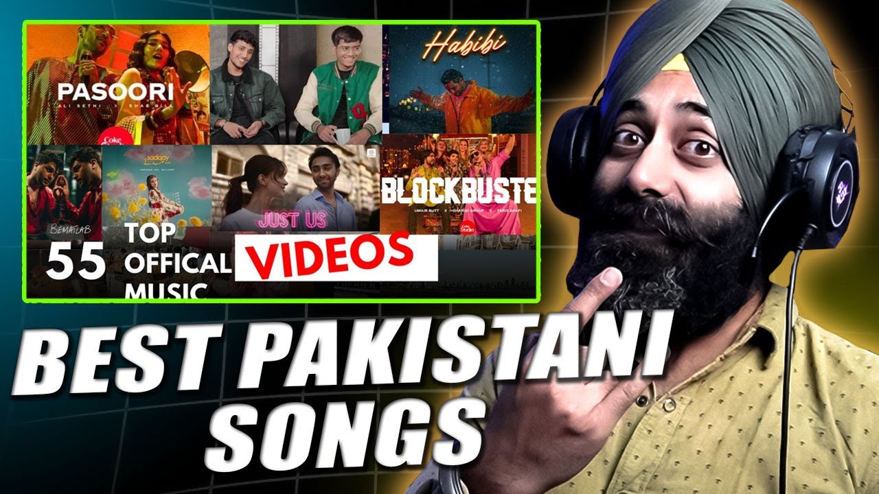 Surprised Reaction on TOP 55 PAKISTANI BEST MUSIC VIDEOS l PunjabiReel TV
