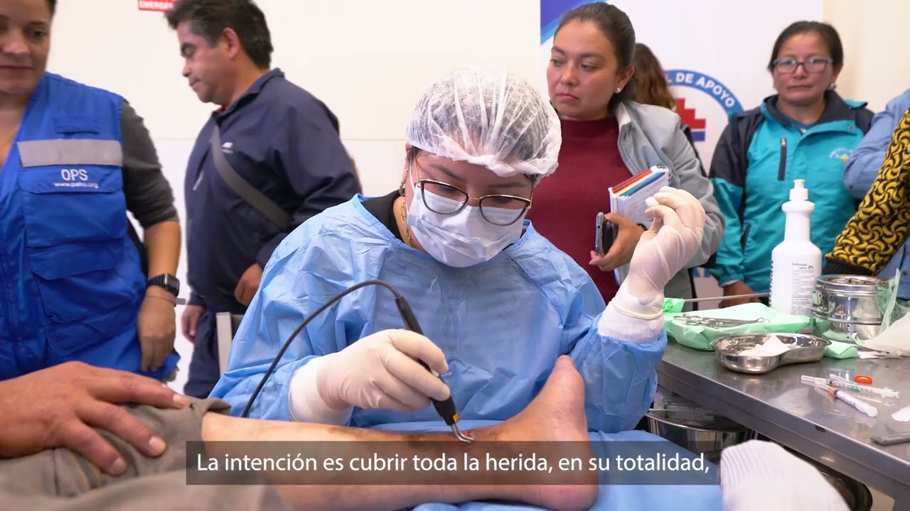 Entrenamiento sobre tratamiento local para leishmaniasis cutánea no complicada en Cajamarca, Perú