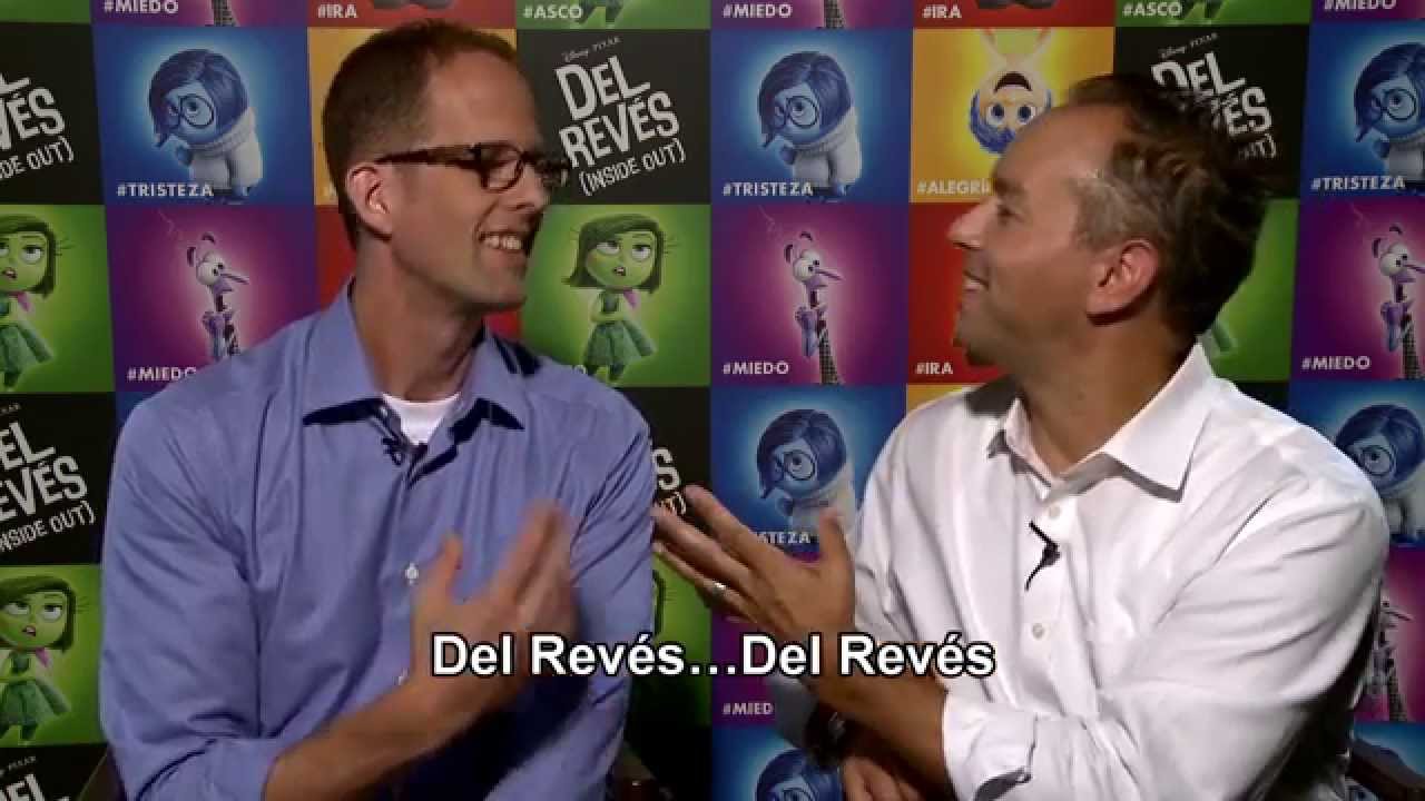 Del Revés (Inside Out) | Pete Docter y Jonas Rivera saludo | Disney · Pixar Oficial