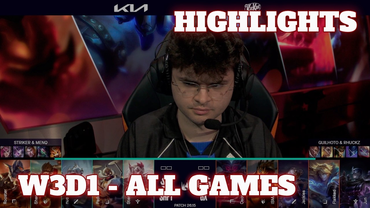 LEC Summer 2026 W3D1 - All Games Highlights | Full Day Week 3 Day 1 LEC Summer 2026
