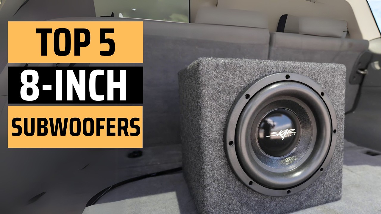Best 8 inch Subwoofers 2025 - (Don&rsquo;t Buy Without Watching This)
