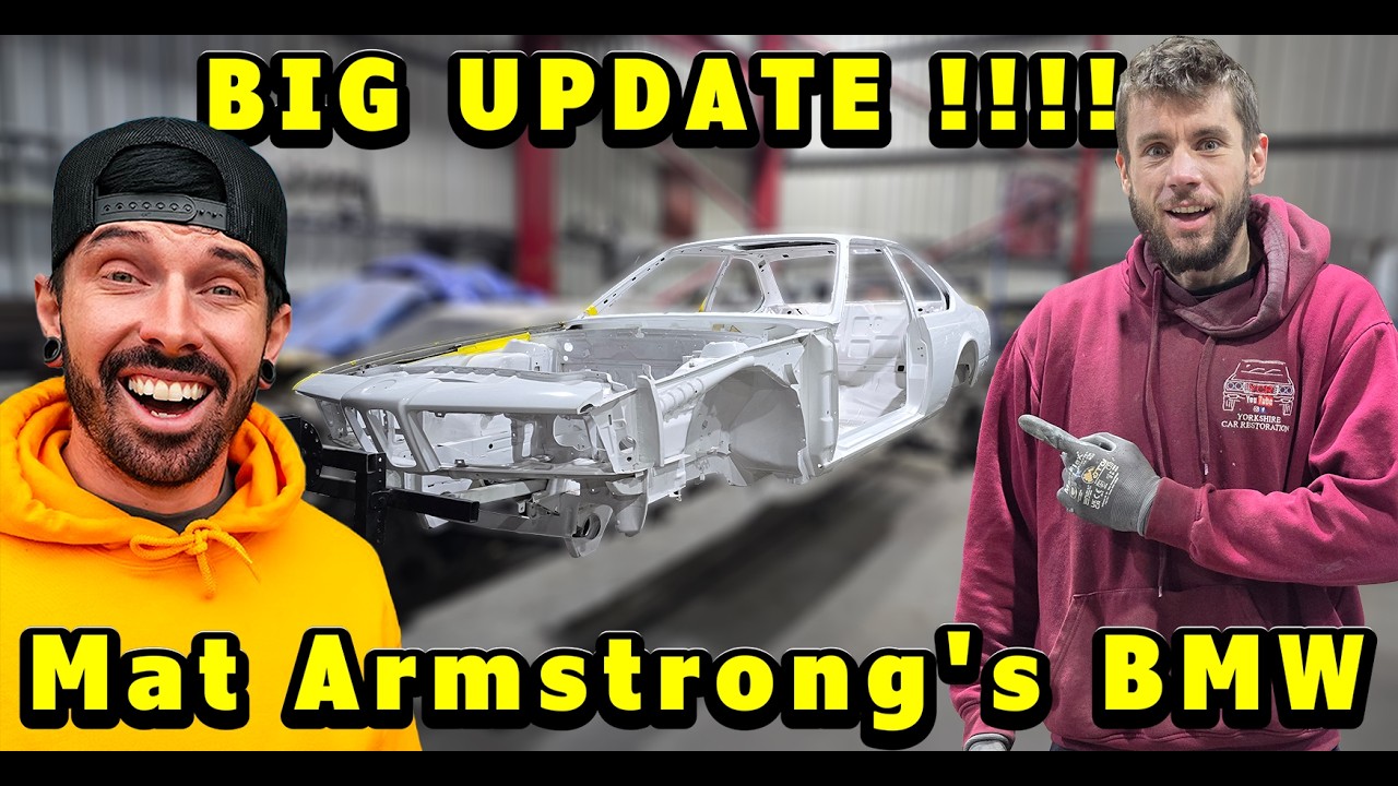 The Restoration Of Mat Armstrong's Classic BMW E24 Continues!