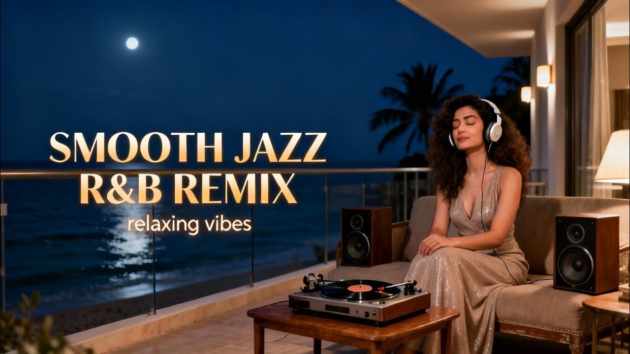 Smooth Jazz & R&B 🎷 Soft Night Vibes for Relaxation, Sleep & Peaceful Time 🌙