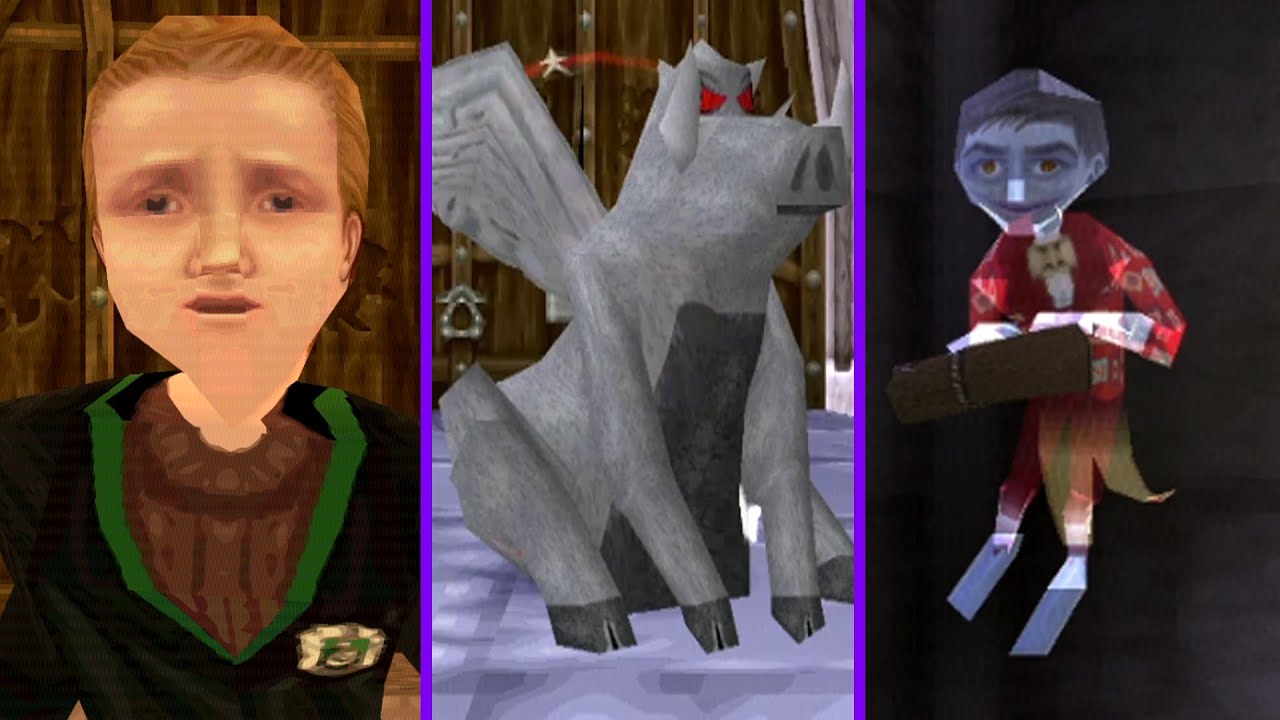Harry Potter and The Sorcerer's Stone PS1 - All Bosses Series