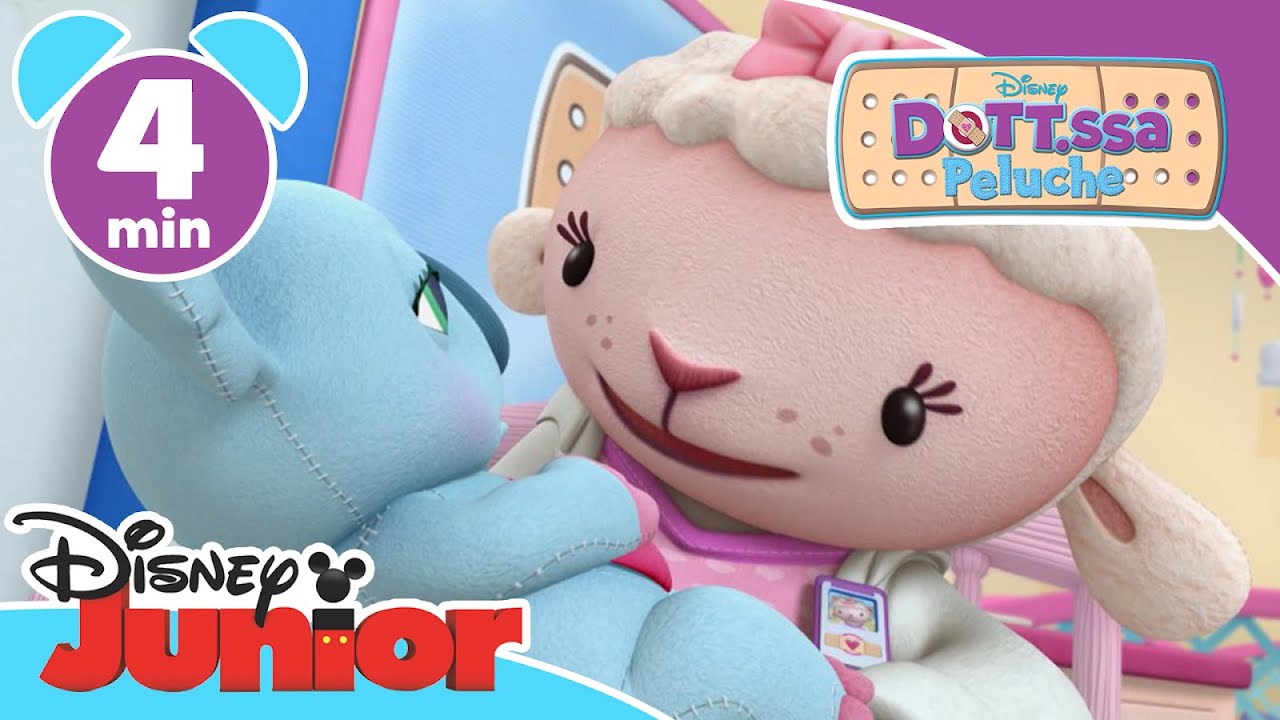 Dottoressa Peluche - Ospedale dei giocattoli | Dixie e la colla - Disney Junior Italia